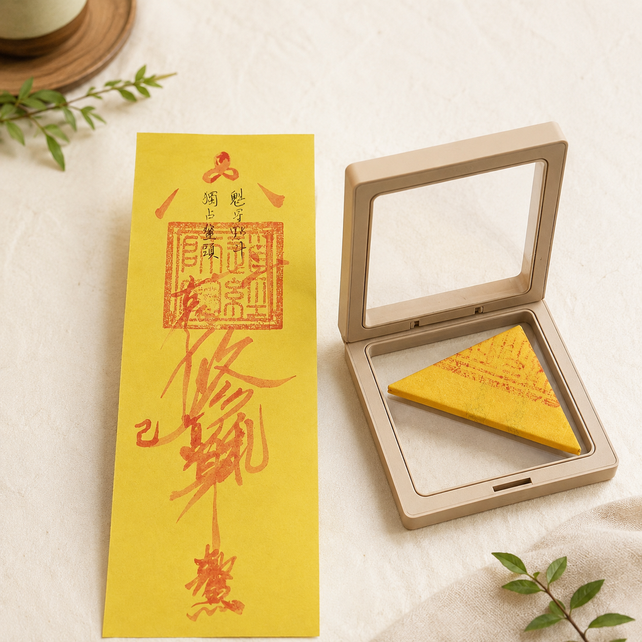 【玄運阁】道家手繪文昌符｜魁星文化符箓｜學業成長祝福收藏品