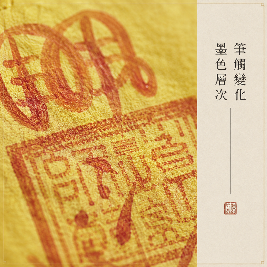 【玄運阁】道家手繪健康符｜傳統平安祝福符箓｜身心安穩文化收藏品