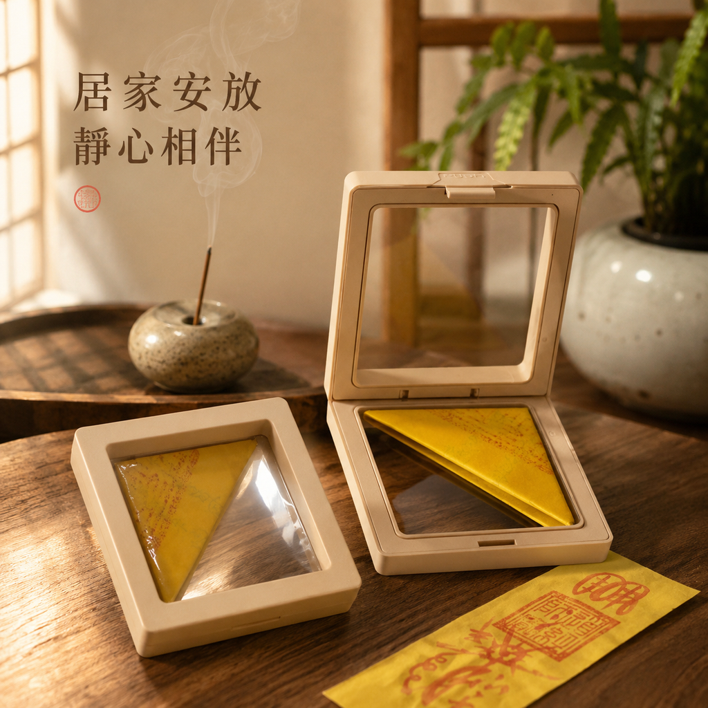 【玄運阁】道家手繪健康符｜傳統平安祝福符箓｜身心安穩文化收藏品