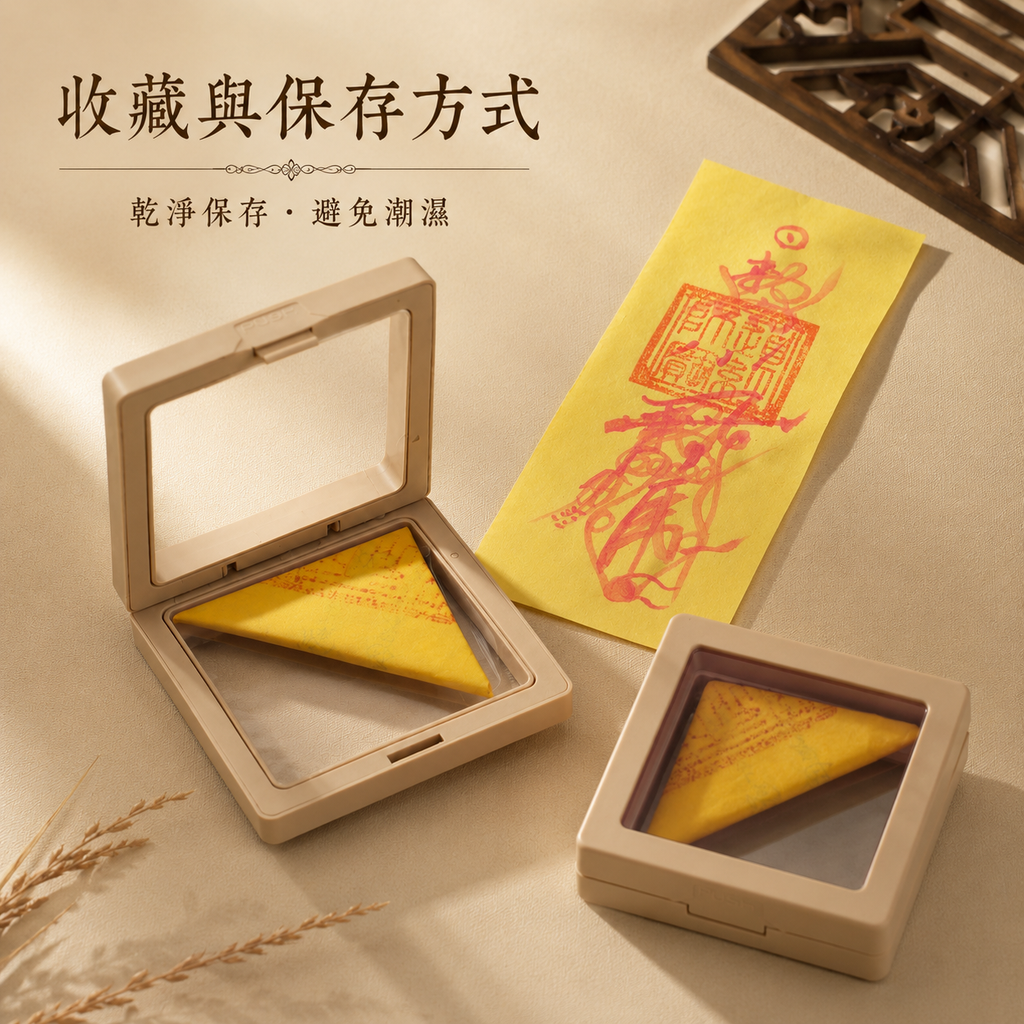 【玄運阁】道家手繪財神符｜趙公明元帥文化符箓｜傳統祝福收藏品