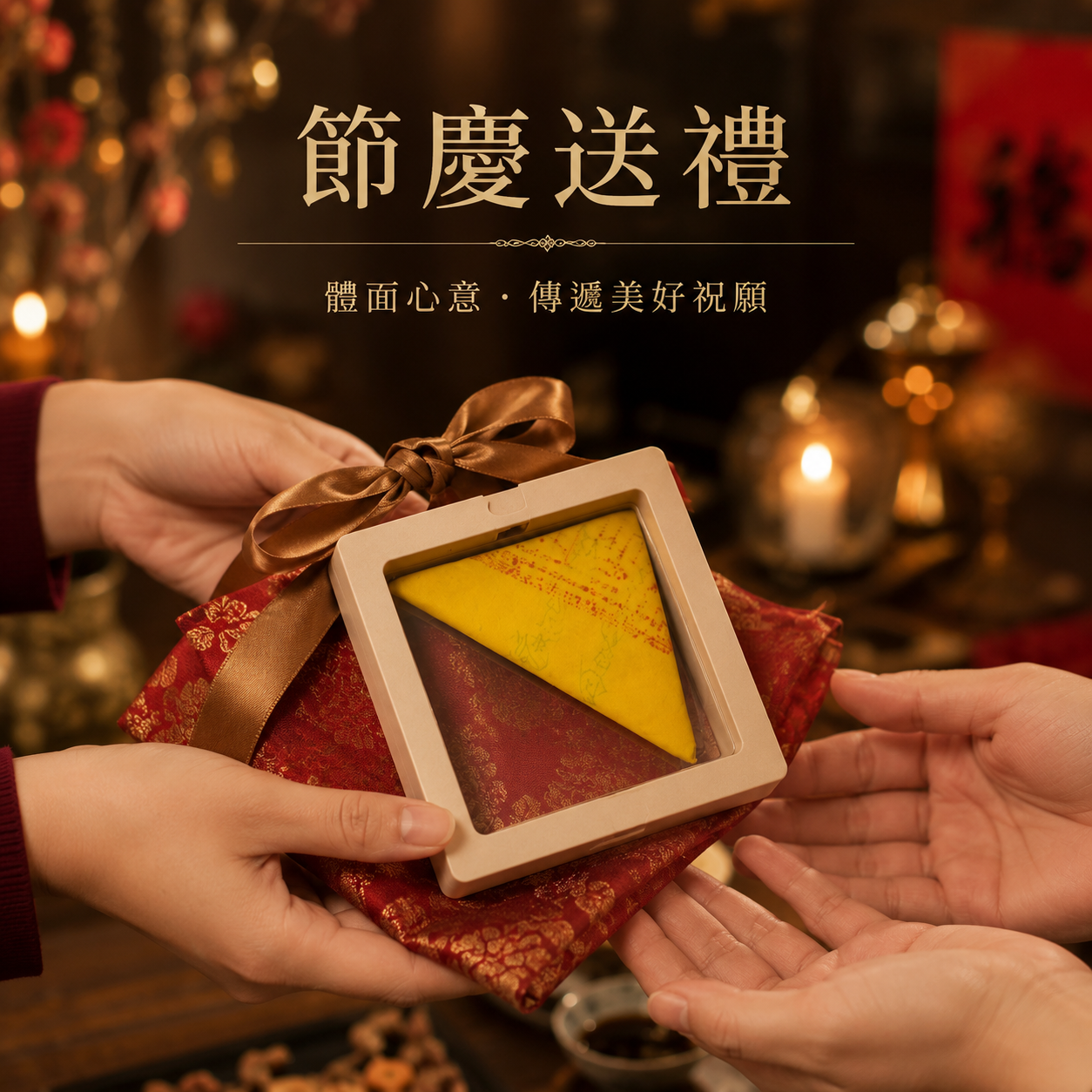 【玄運阁】道家手繪財神符｜趙公明元帥文化符箓｜傳統祝福收藏品