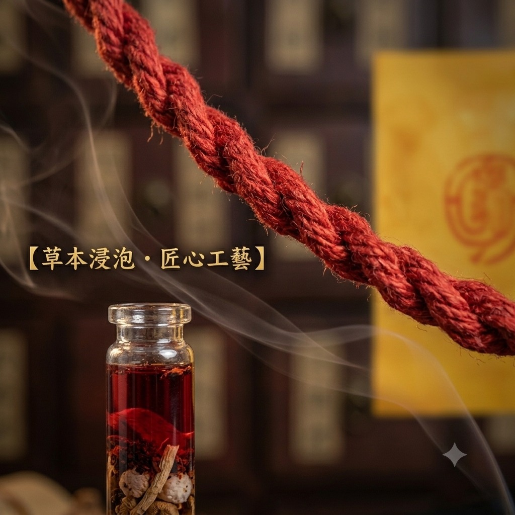 【玄運堂】天然朱砂雷擊木紅繩手鏈｜道家傳統工藝手作護身手繩